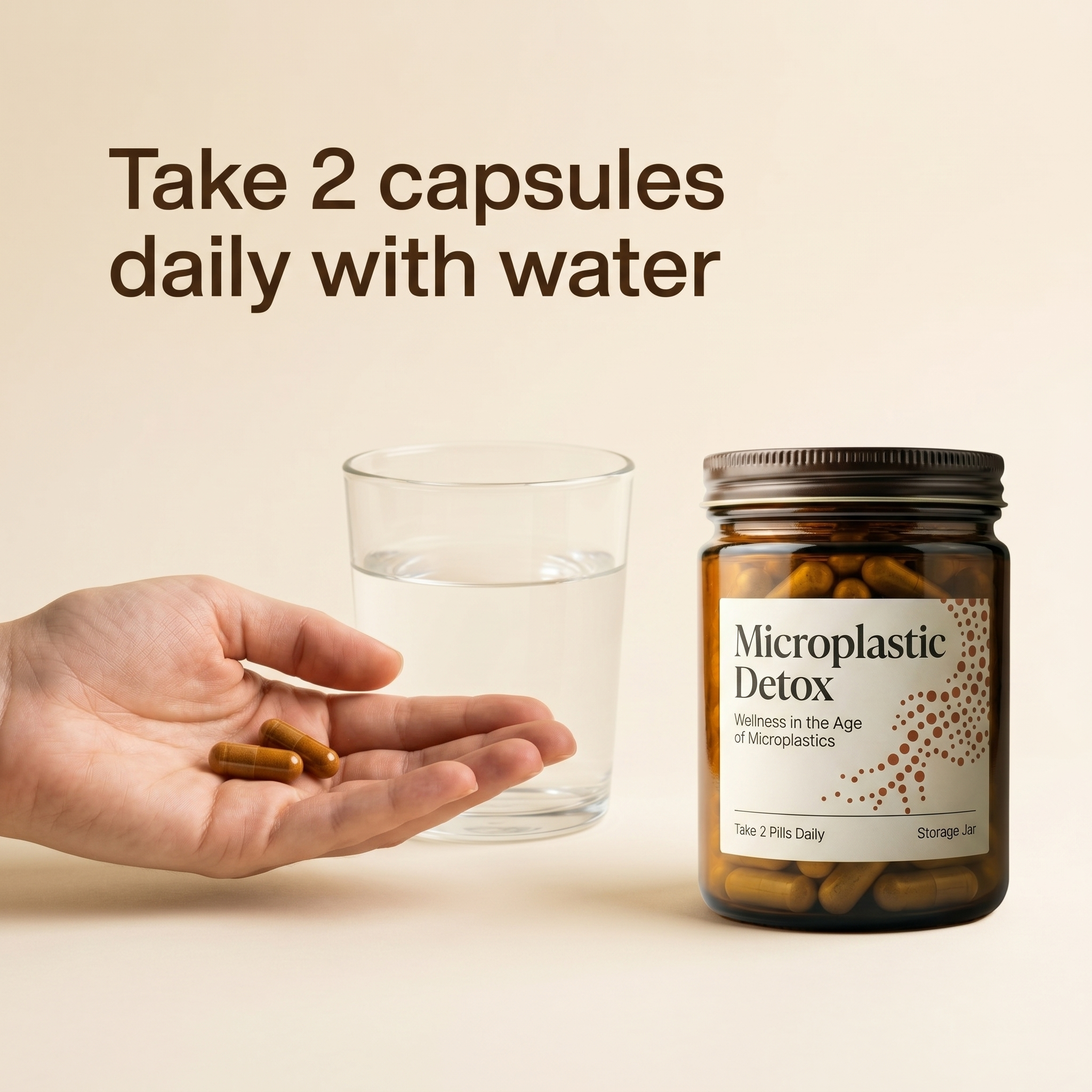How to take: 2 capsules daily with water