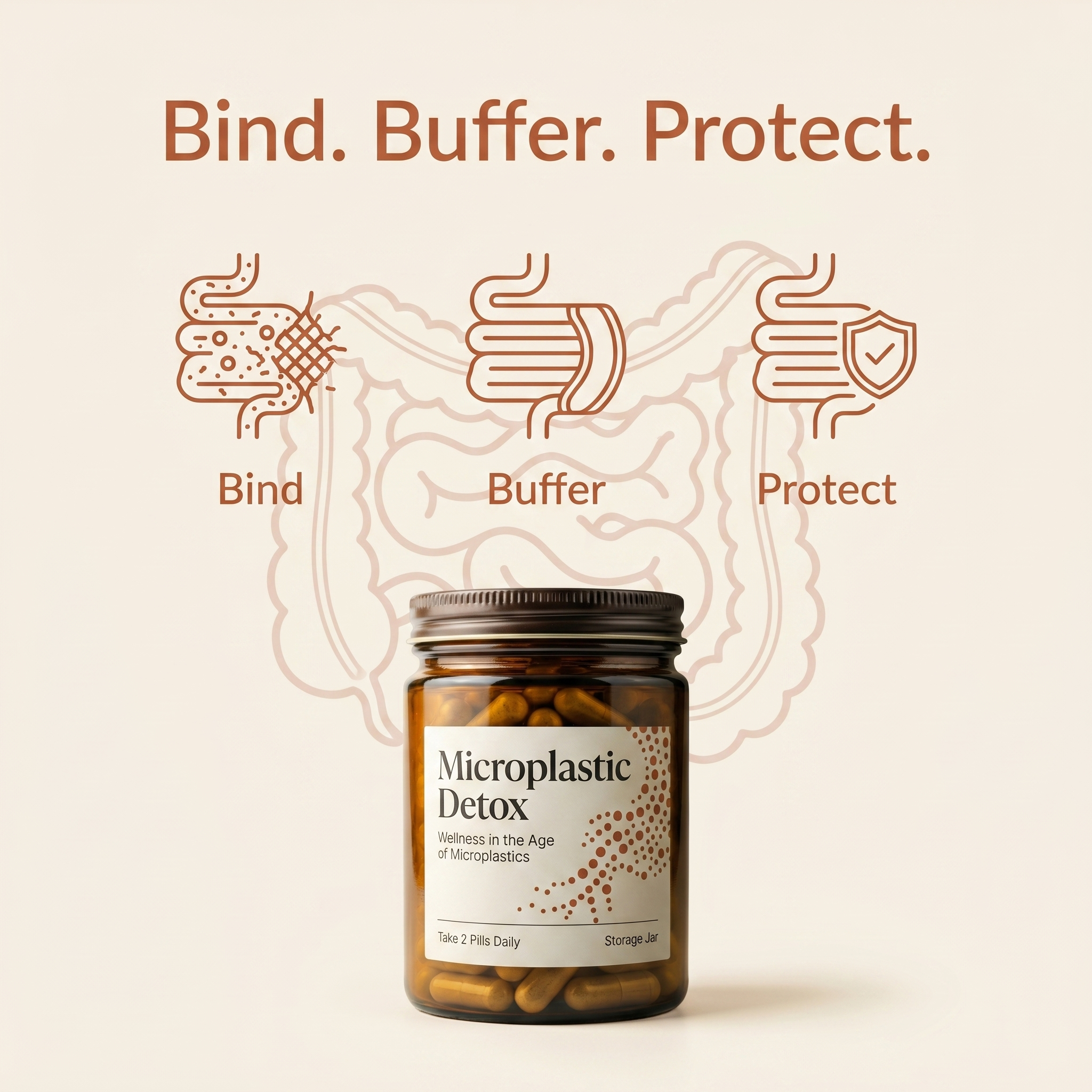 Bind, Buffer, Protect - how it works during digestion