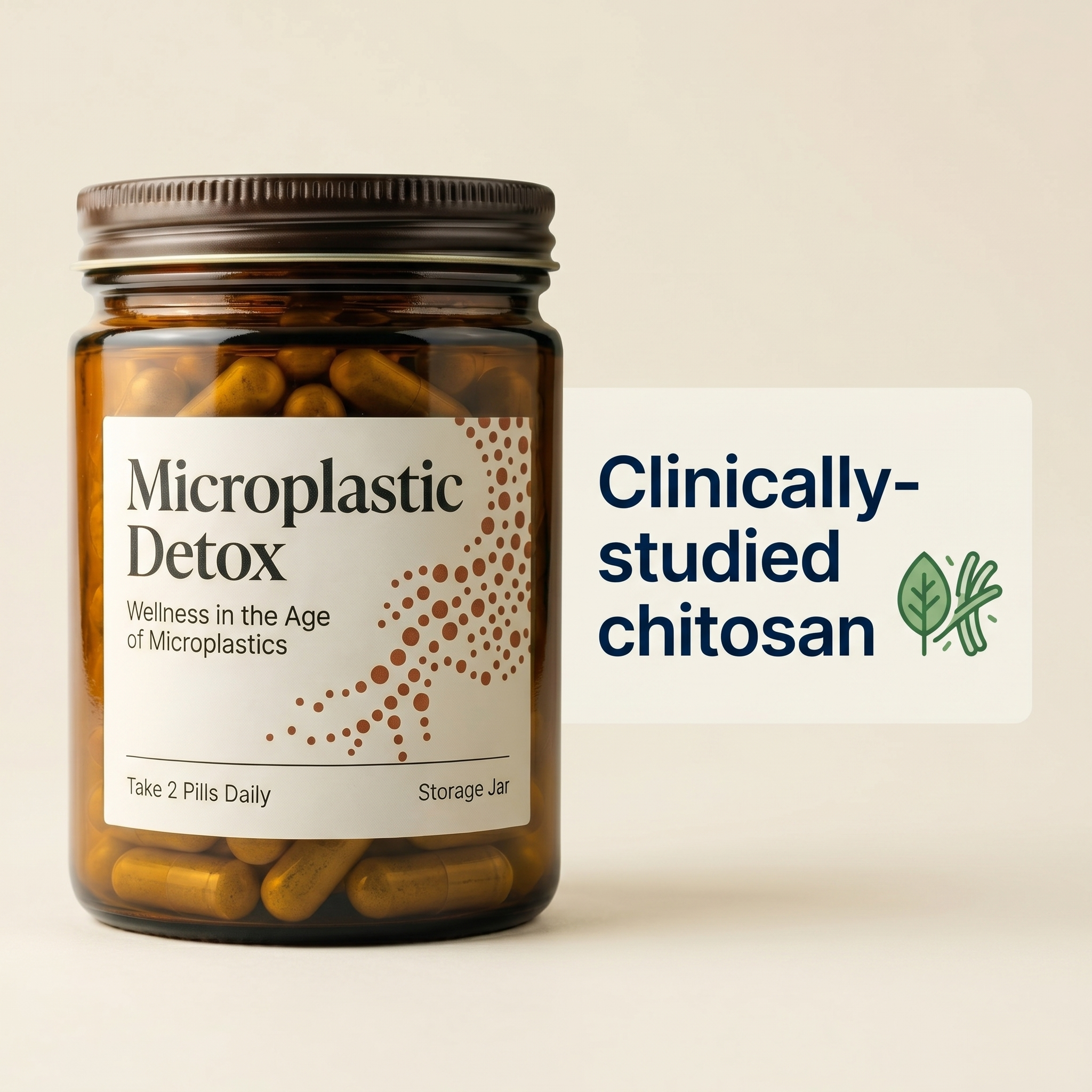 Clinically-studied chitosan binding fiber