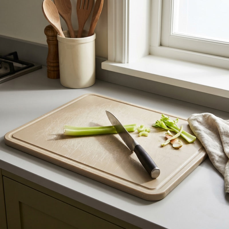Plastic cutting boards